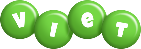 Viet candy-green logo