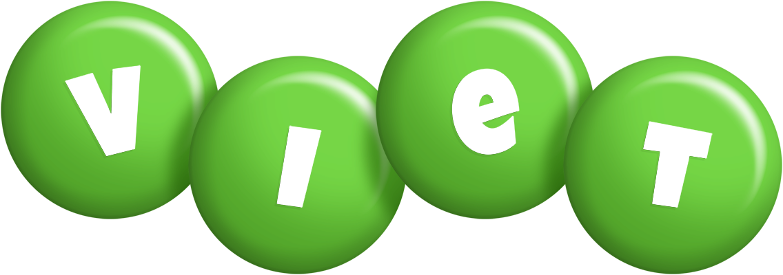 Viet candy-green logo