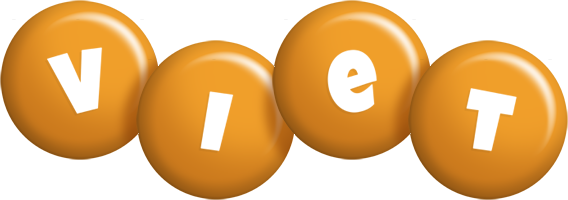 Viet candy-orange logo