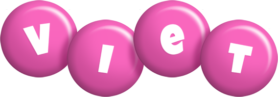 Viet candy-pink logo