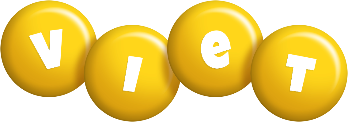 Viet candy-yellow logo