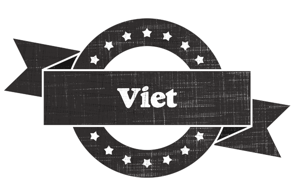 Viet grunge logo