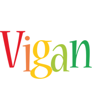 Vigan birthday logo