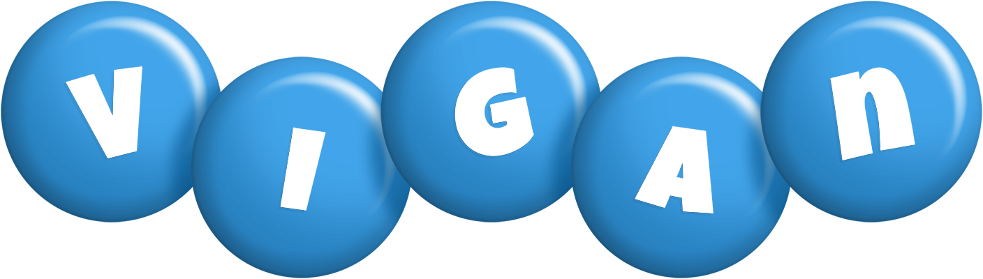 Vigan candy-blue logo