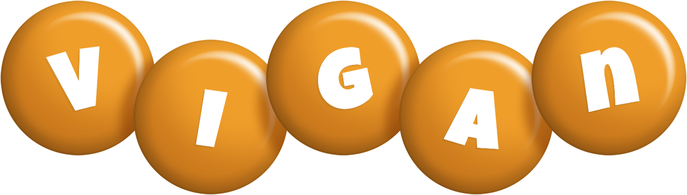 Vigan candy-orange logo