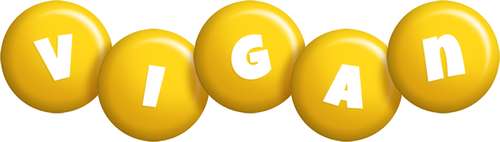 Vigan candy-yellow logo