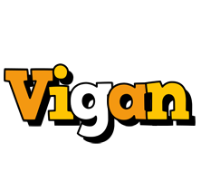 Vigan cartoon logo