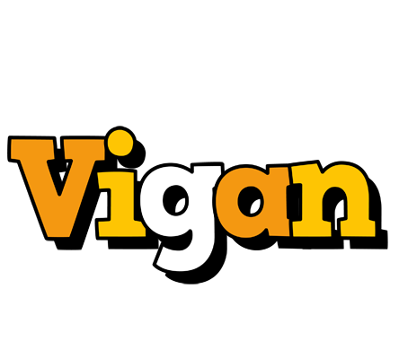 Vigan cartoon logo