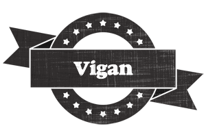 Vigan grunge logo