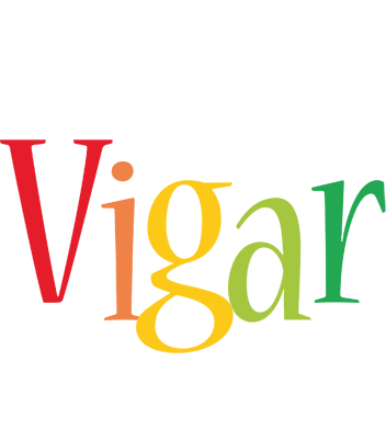 Vigar birthday logo