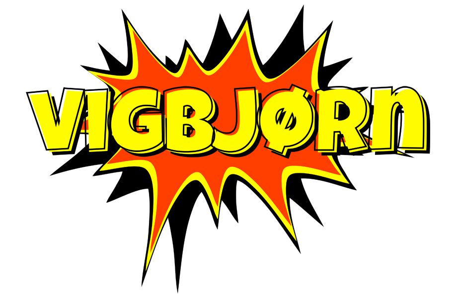 Vigbjørn bazinga logo