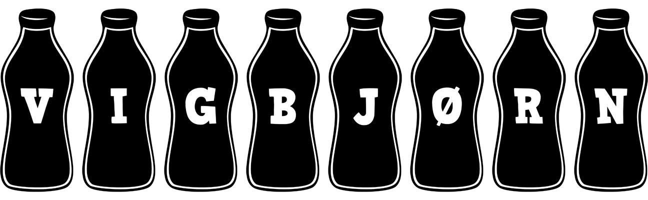 Vigbjørn bottle logo