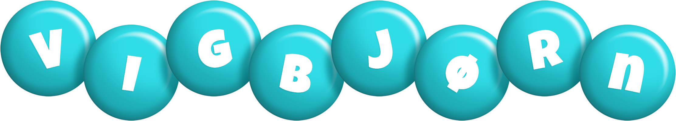 Vigbjørn candy-azur logo