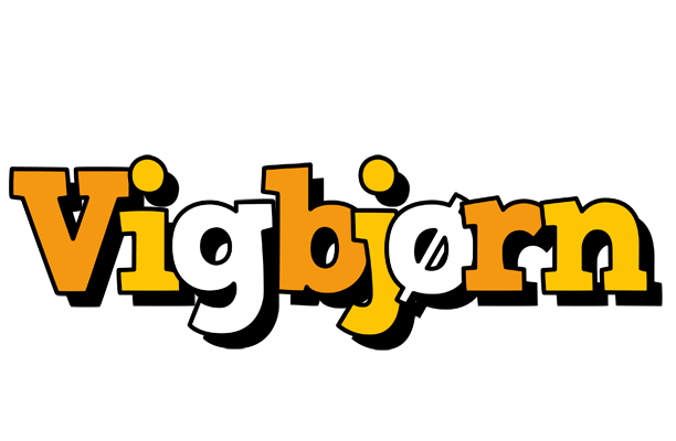 Vigbjørn cartoon logo