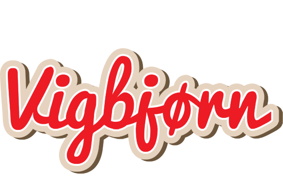 Vigbjørn chocolate logo