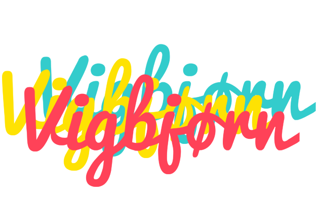Vigbjørn disco logo
