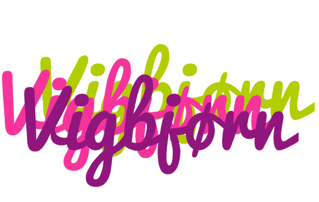 Vigbjørn flowers logo