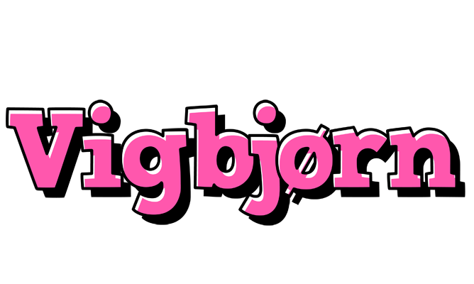 Vigbjørn girlish logo