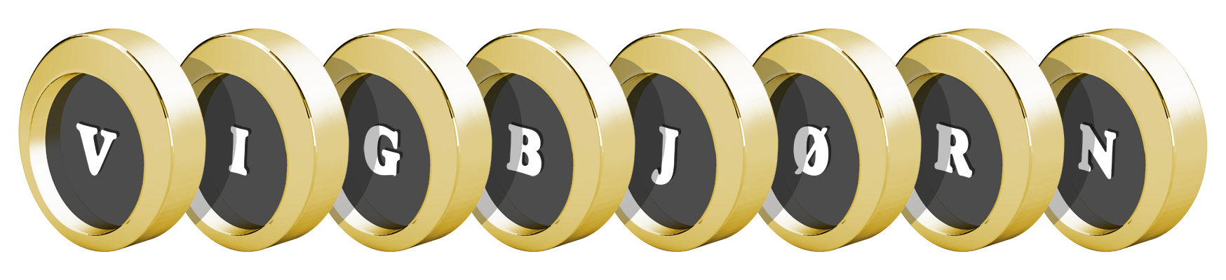 Vigbjørn gold logo