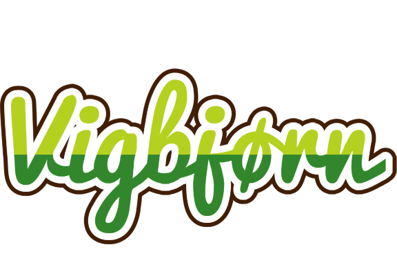 Vigbjørn golfing logo