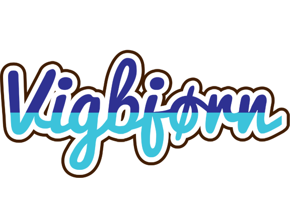 Vigbjørn raining logo