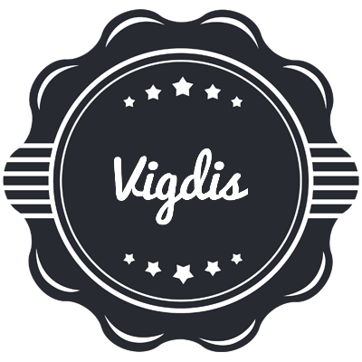 Vigdis badge logo