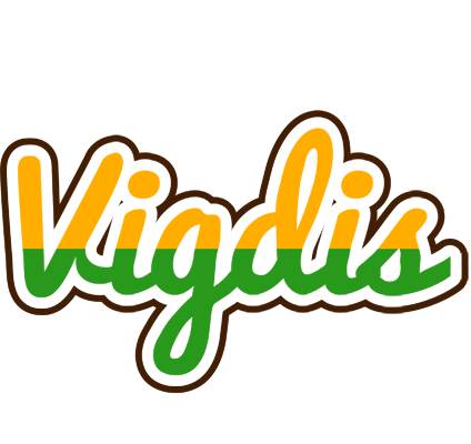 Vigdis banana logo