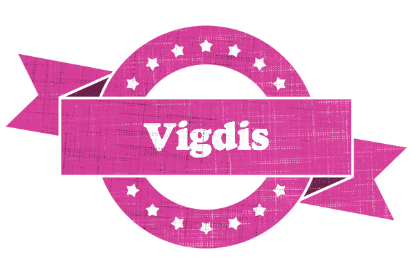 Vigdis beauty logo