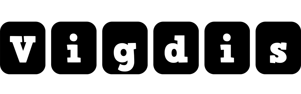 Vigdis box logo