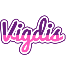 Vigdis cheerful logo