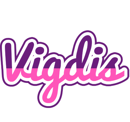 Vigdis cheerful logo