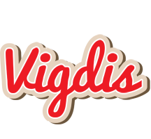 Vigdis chocolate logo