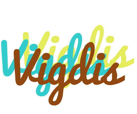 Vigdis cupcake logo