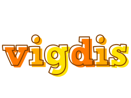 Vigdis desert logo