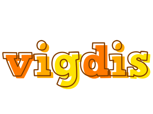 Vigdis desert logo