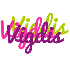 Vigdis flowers logo