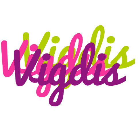 Vigdis flowers logo