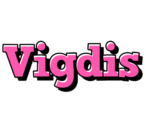 Vigdis girlish logo
