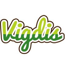 Vigdis golfing logo