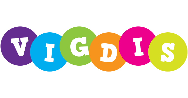 Vigdis happy logo