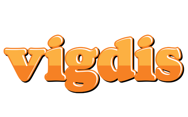 Vigdis orange logo