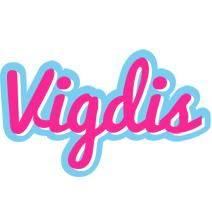 Vigdis popstar logo