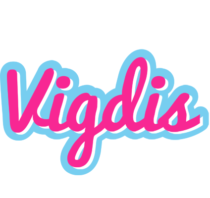 Vigdis popstar logo