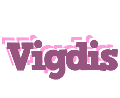 Vigdis relaxing logo