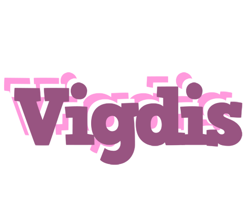 Vigdis relaxing logo