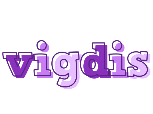 Vigdis sensual logo