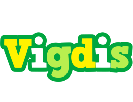 Vigdis soccer logo