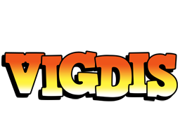 Vigdis sunset logo