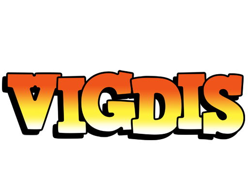 Vigdis sunset logo