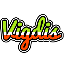 Vigdis superfun logo